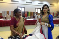 Chandni Sharma at Pochampally Ikat Art Mela